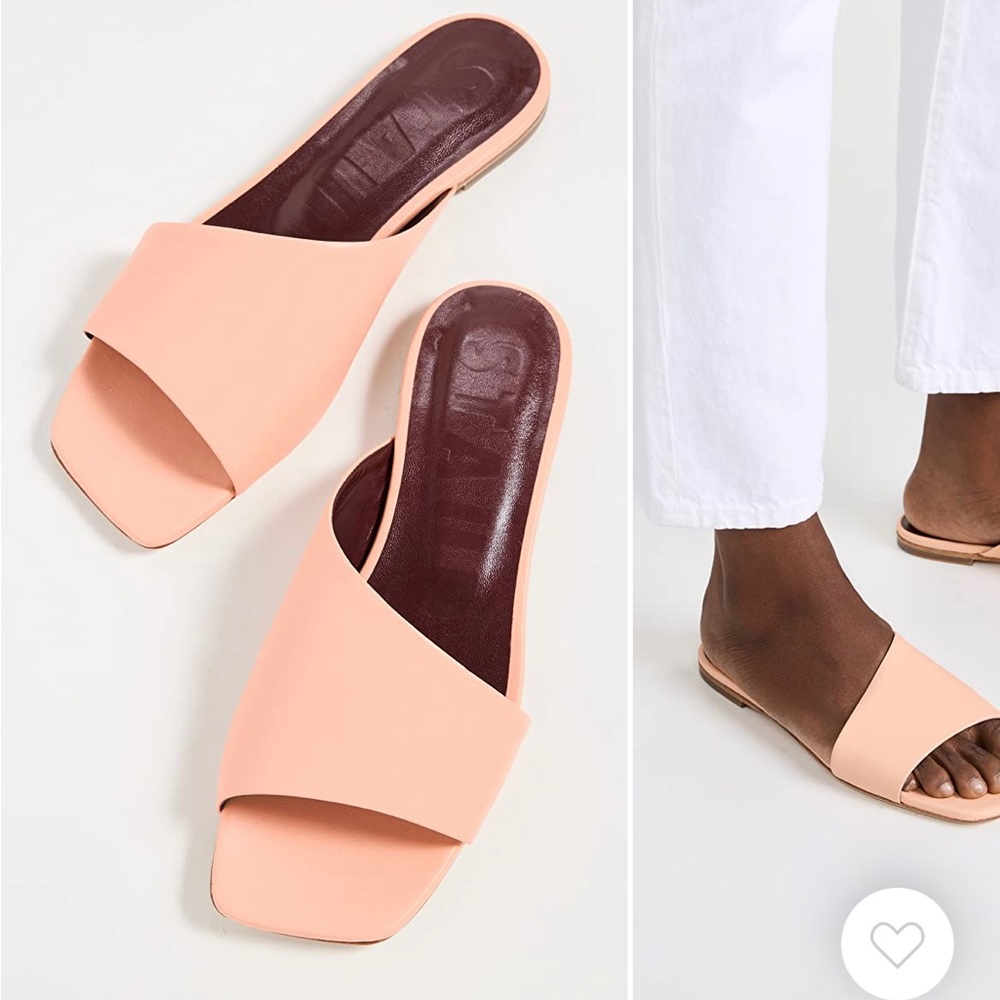 SPRING CLEANING SALE 🎉 STAUD Tangerine Nevil Sandals NIB🎉